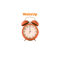 Wake Up Ora Sticker by Alfio Bardolla