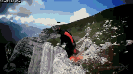 living on the edge win GIF by Cheezburger