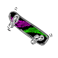 ANTASportsOfficial skateboard skater anta antasports Sticker