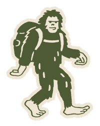 Big Foot Sasquatch Sticker by Homes Alive Pets