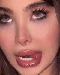 Beautiful Girl Flirt GIF