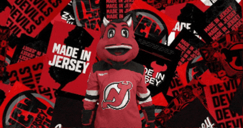 Nhl Mascot GIF by NJ Devil