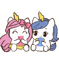 Couple Love Sticker by Brave Unicorn