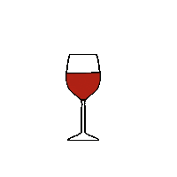 Wine Alcool Sticker