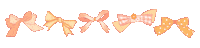 Orange Ribbon Sticker