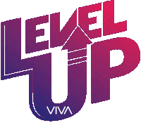 Level Up Sticker by VIVA EVENTOS