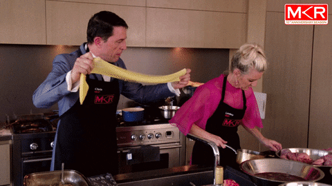 chris cook GIF by My Kitchen Rules