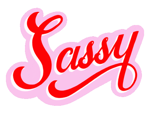 Sassy Girl Sticker