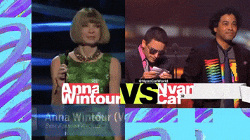 Anna Wintour vs Nyan Cat Webby 5-Word Speech