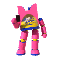 Cat 3D Sticker by Danilo