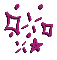 FlossandClay stars sparkles flossandclay Sticker