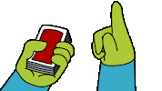 Deal Me In Poker Player Sticker by herbertonic
