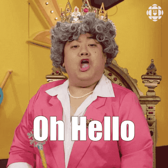 Queen Elizabeth Hello GIF by CBC