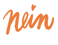 Nein Sticker