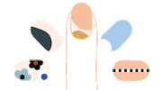 Nails Nail Art Sticker by ManiMe
