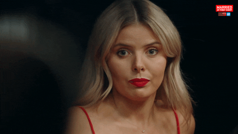 Reality Reaction GIF by Married At First Sight