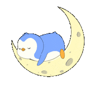 Tired Good Night Sticker by Pudgy Penguins
