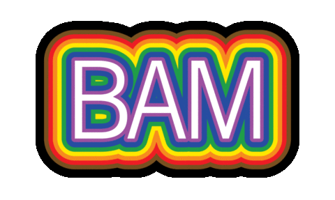 Bam Pride Sticker by BAM