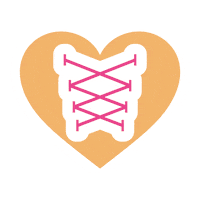 Corazon Sticker by Loungerie