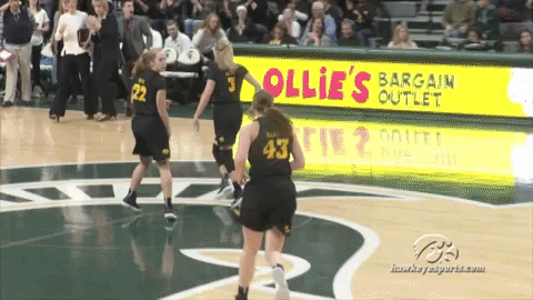 iowa hawkeyes go hawks GIF by University of Iowa Hawkeyes Athletics