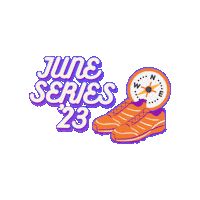 PENDLEFORESTORIENTEERS running compass orienteering pfo Sticker