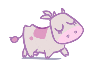 drawing walking STICKER