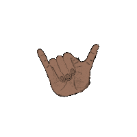 Typokaafi cool gesture hand gesture typokaafi Sticker