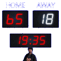 18 Away Sticker