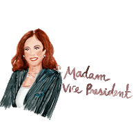 Kamala Harris Women Sticker