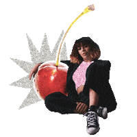 Charli Xcx Cherry Sticker by NETFLIX