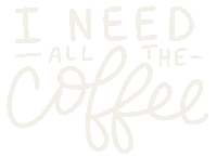 Need Coffee Sticker