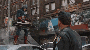 captain america police GIF