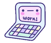 Work Working Sticker by beckycas