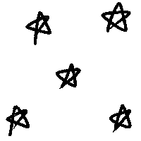 Stars Studygram Sticker