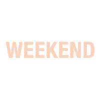 Weekend Sticker by Regards Lauryn