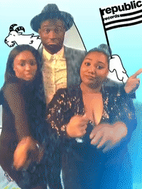 framebeta GIF by Republic Records Holiday Party GIFs