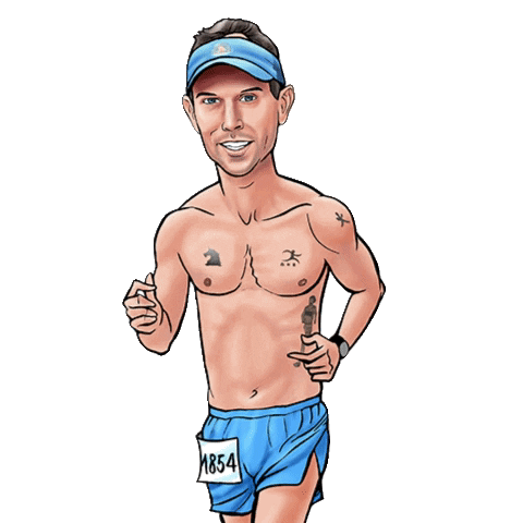 Boston Marathon Running Sticker by eBibs