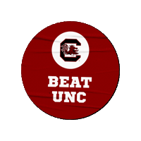 Football Gamecocks Sticker by University of South Carolina Alumni Association