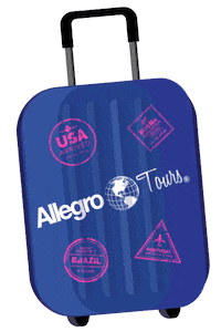 Lets Go Travel Sticker by allegropanama