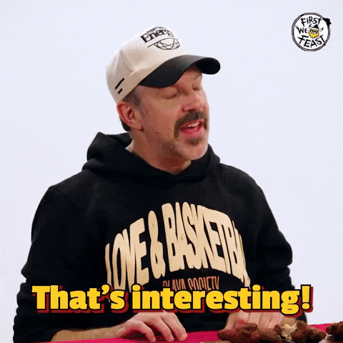 Jason Sudeikis Thinking GIF by First We Feast