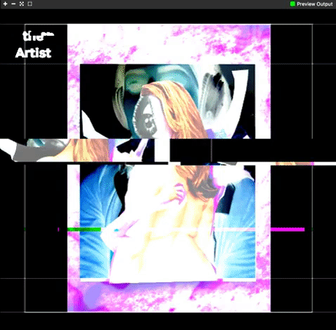 glitch artist GIF