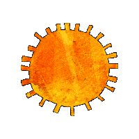 Summer Sun Sticker