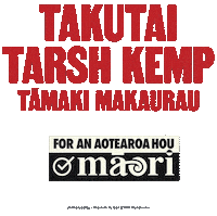 Maori Aotearoa Sticker by MāoriParty