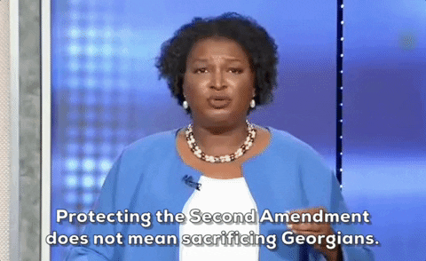 Stacey Abrams Second Amendment GIF by GIPHY News