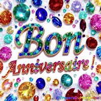 Texte Bon Anniversaire GIF by TresorsDuMonde.ca