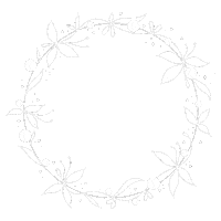 Christmas Circle Sticker