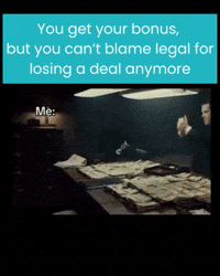 Must blame legal