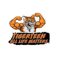 Tigerteehh tigerteeh all life matters all life matters by tigerteeh tigerteeh wildlife fashion Sticker