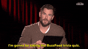 Chris Hemsworth Marvel GIF by BuzzFeed