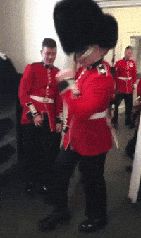 queens guards GIF